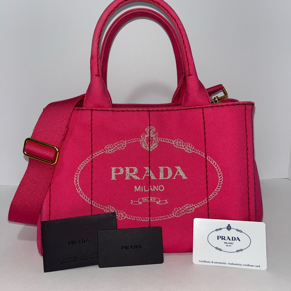 ❌❌SOLD❌❌ Prada Pink Crossbody Bag with Iconic Logo